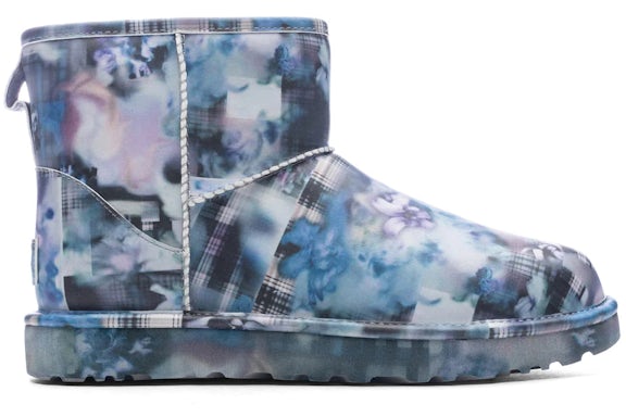 UGG Classic Mini II Boot Collina Strada - Dark Blue/Floral